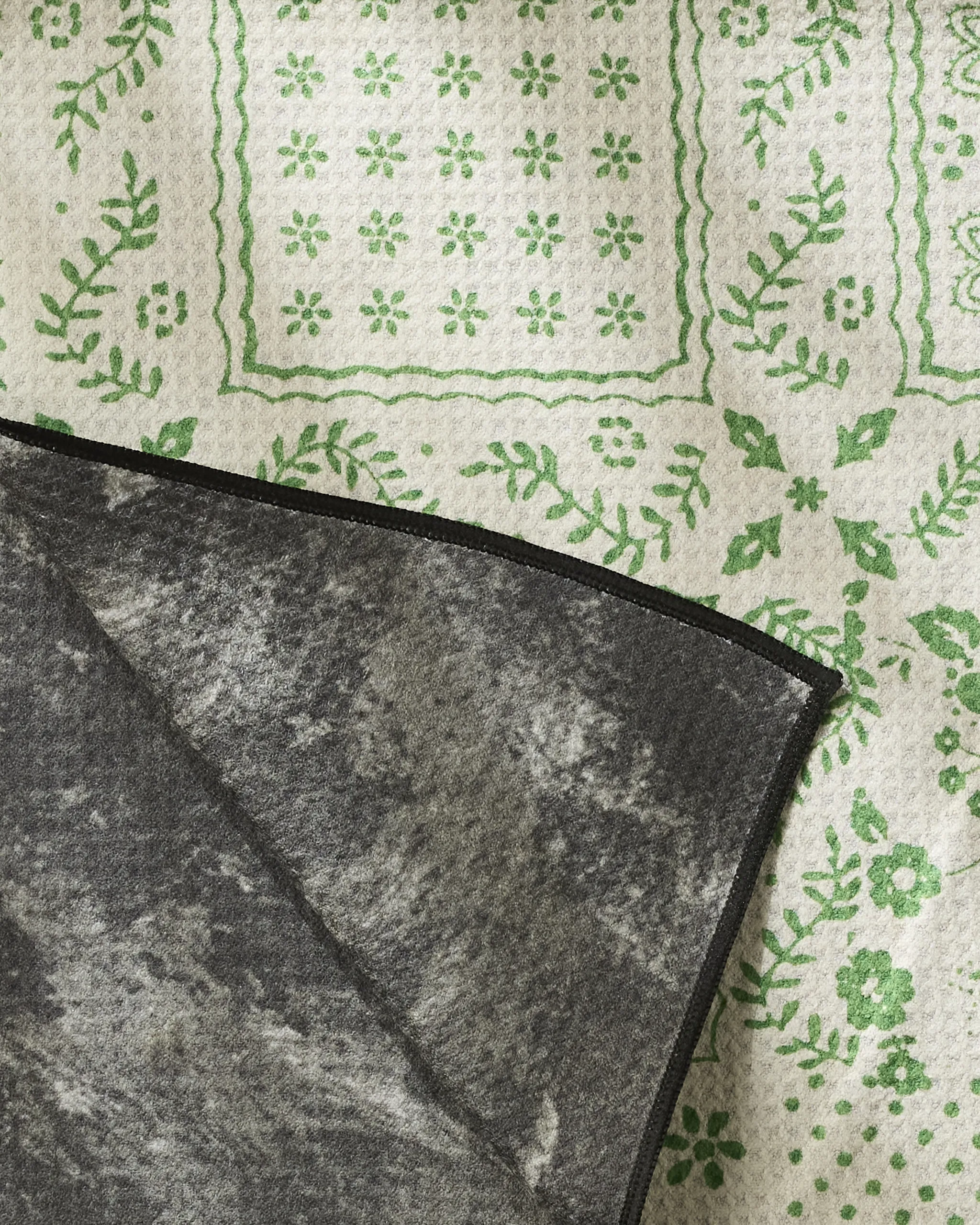 Blossoming Bandanna Green - Image 2