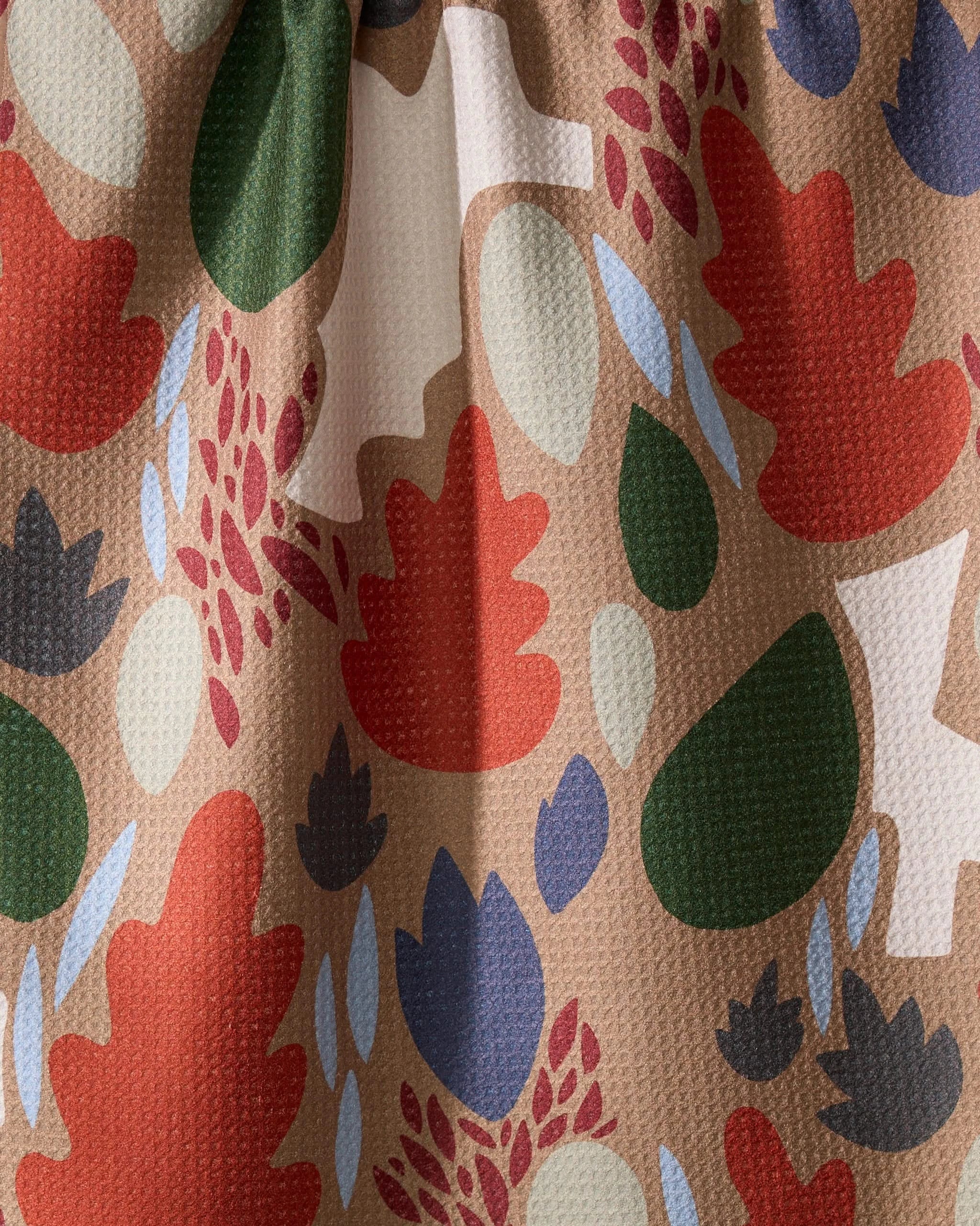 Cut Paper Leaves Mocha - Image 2