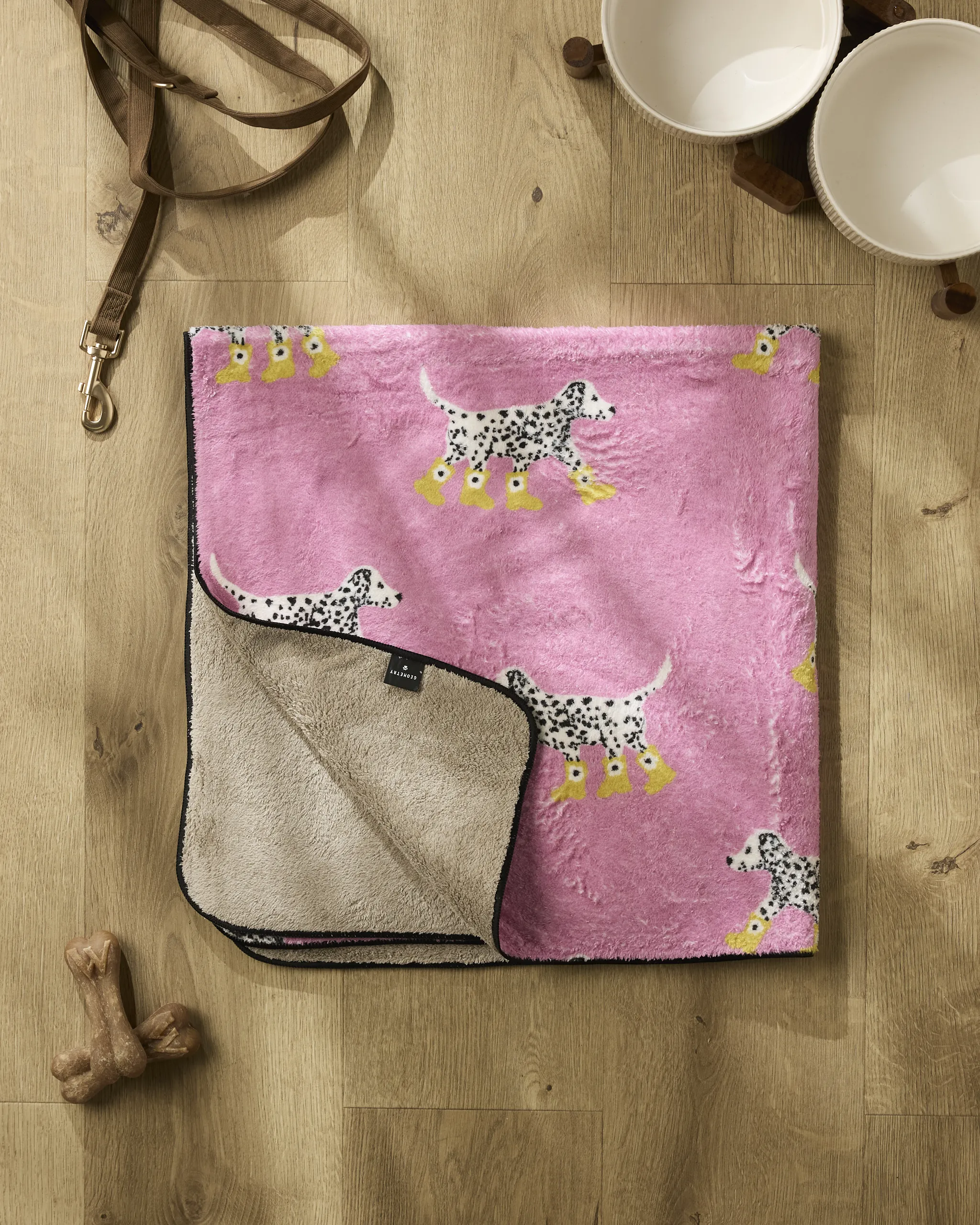 Dalmatian In Boots Pink