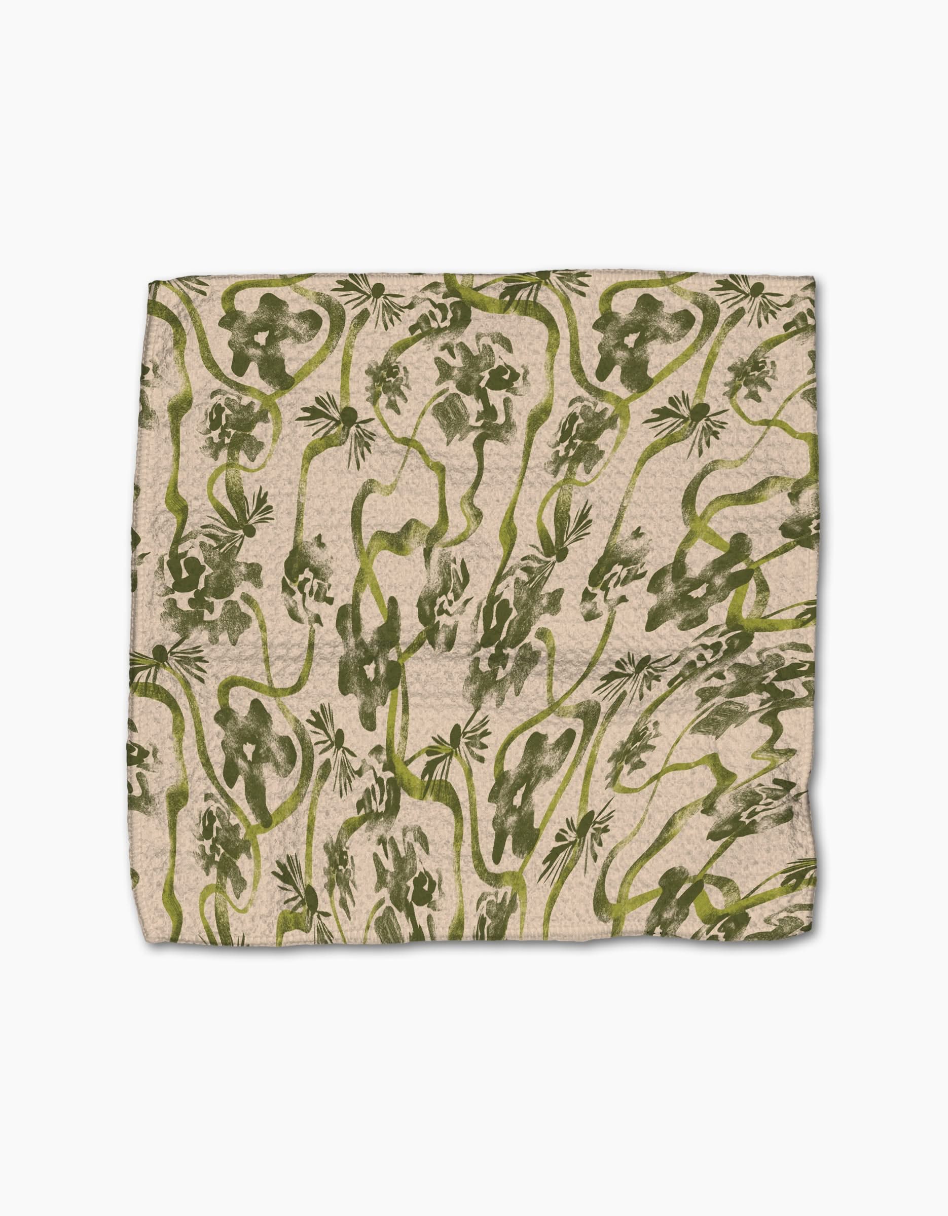 Floral Swirls Green - Image 2