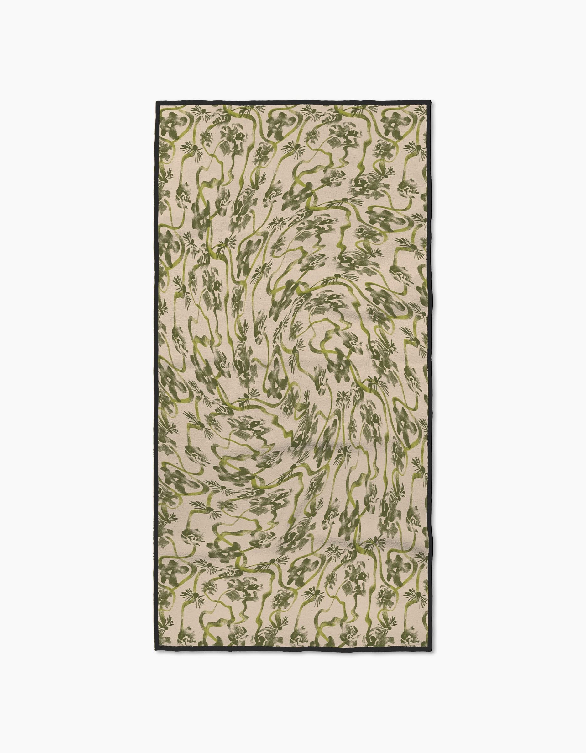 Floral Swirls Green - Image 3