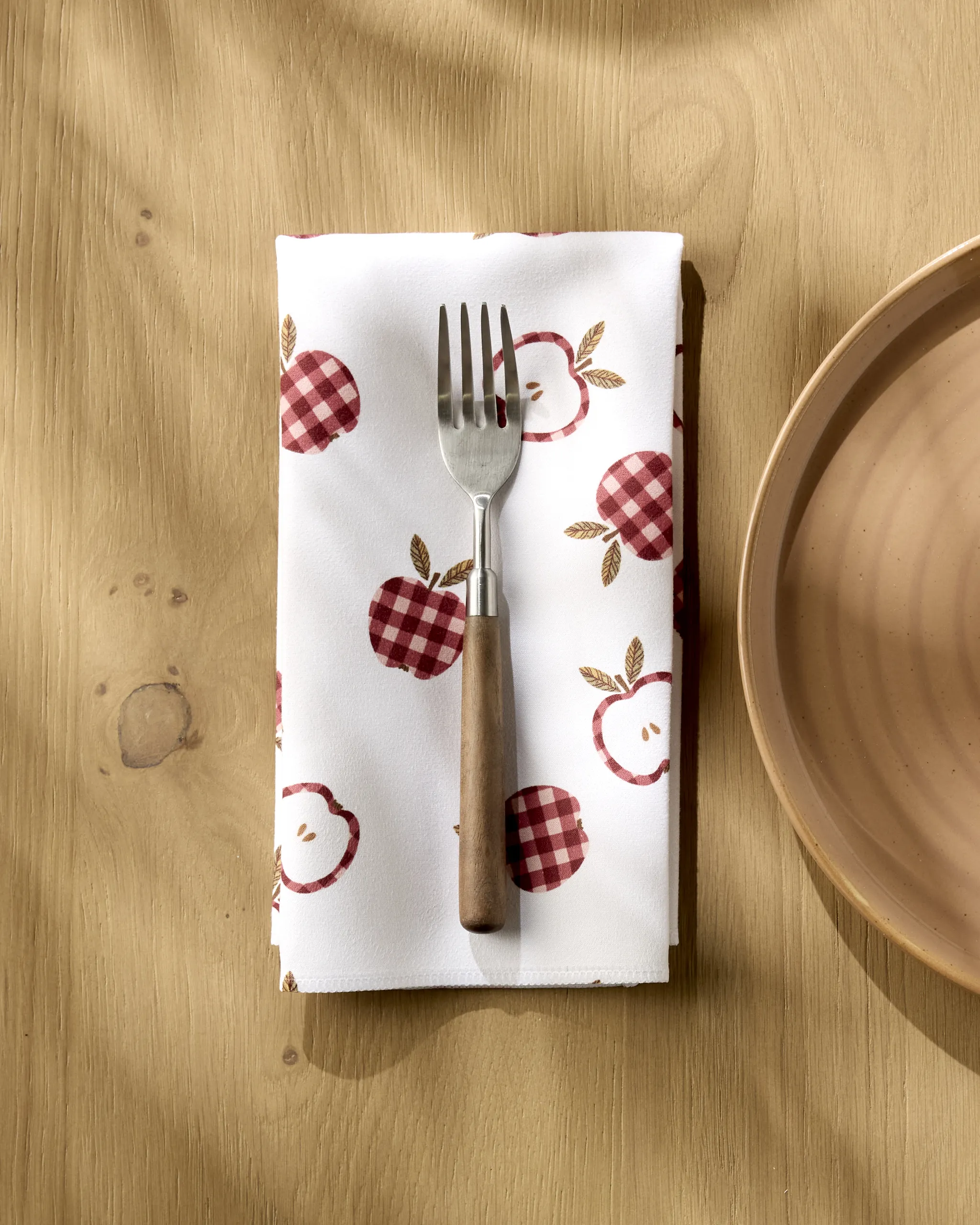 Gingham Apples