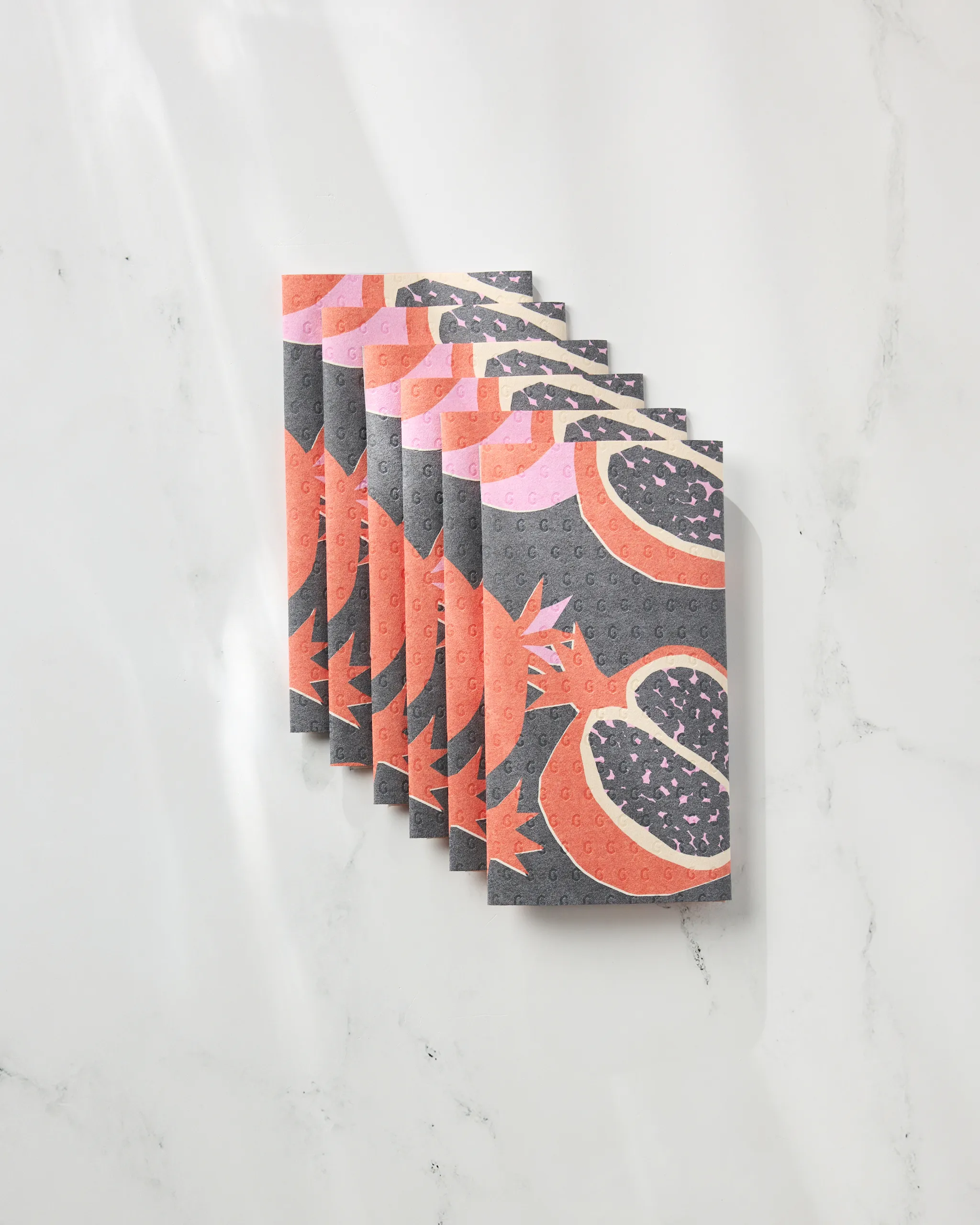 Graphic Pomegranates