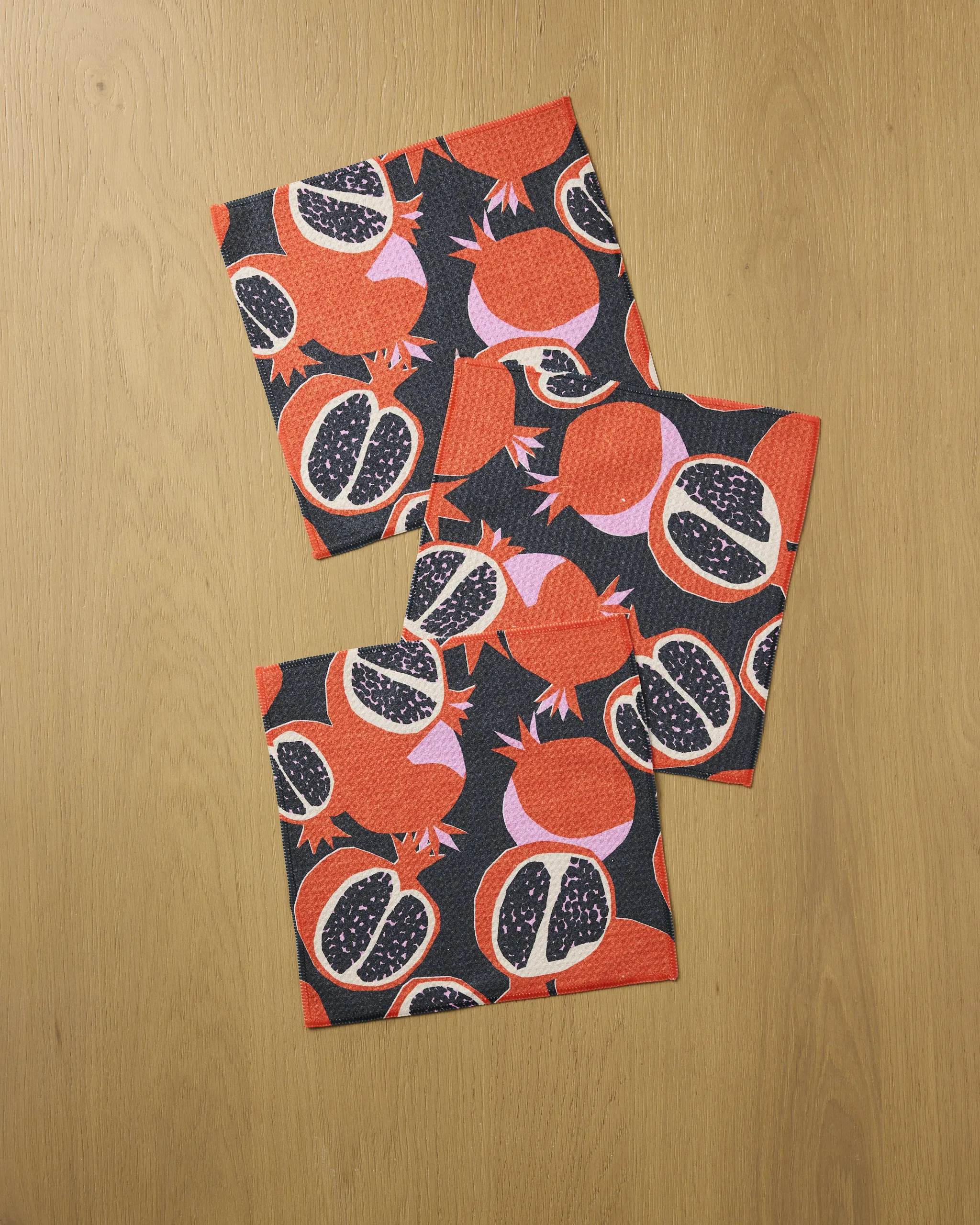 Graphic Pomegranates
