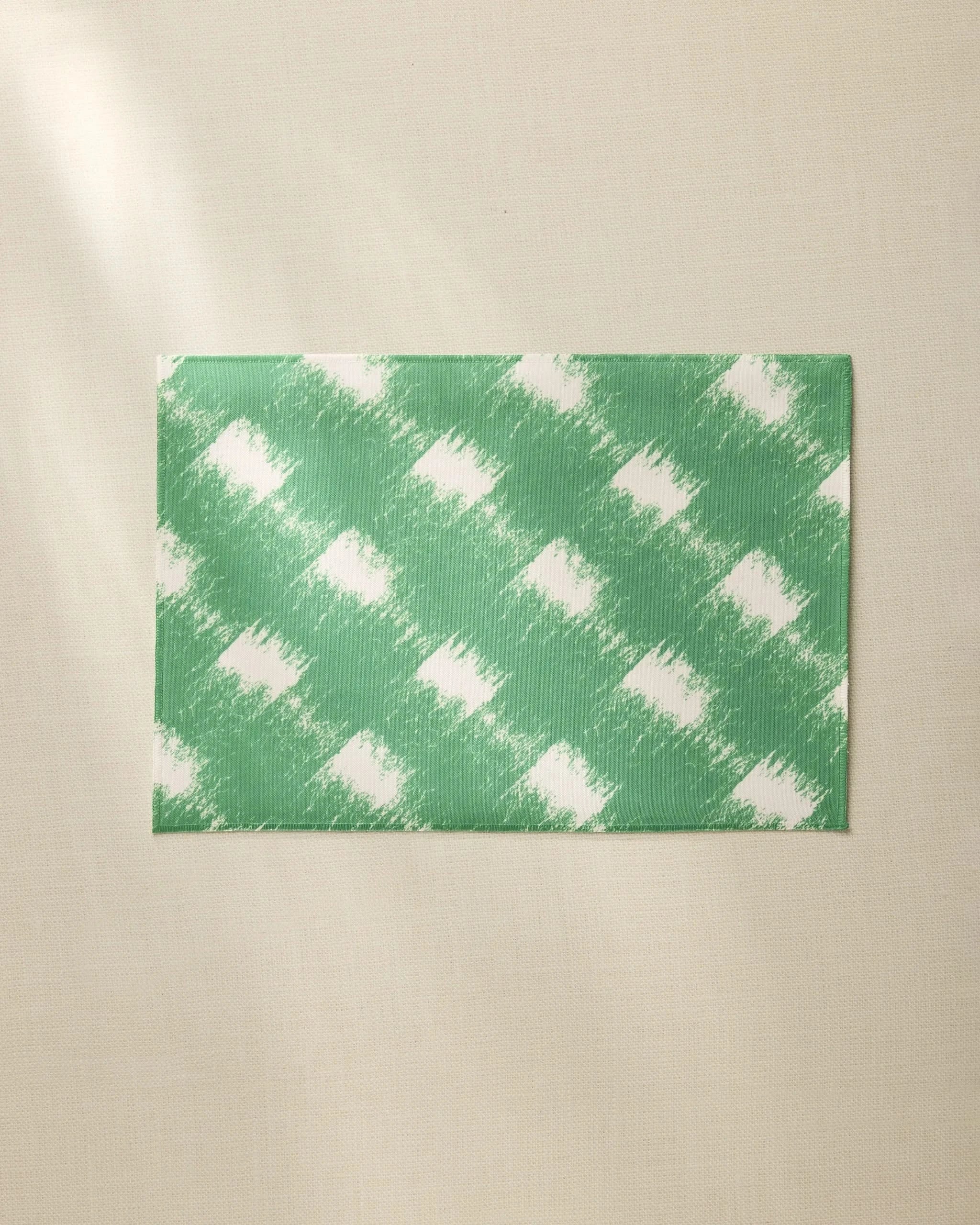 Hairy Check Green - Image 2