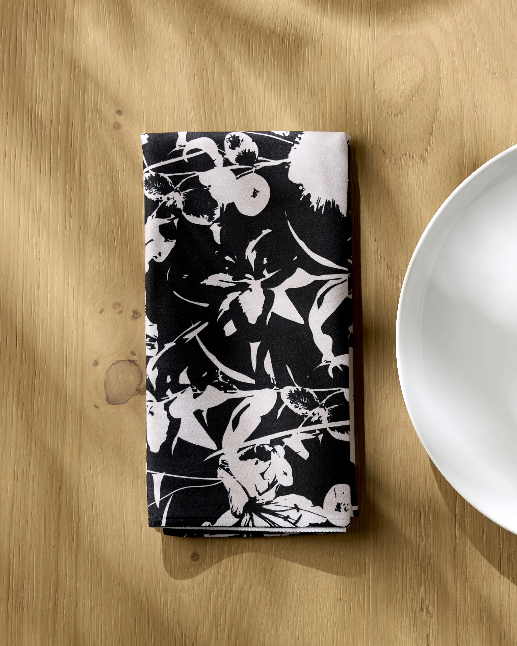 Inverted Floral Black - Image 2