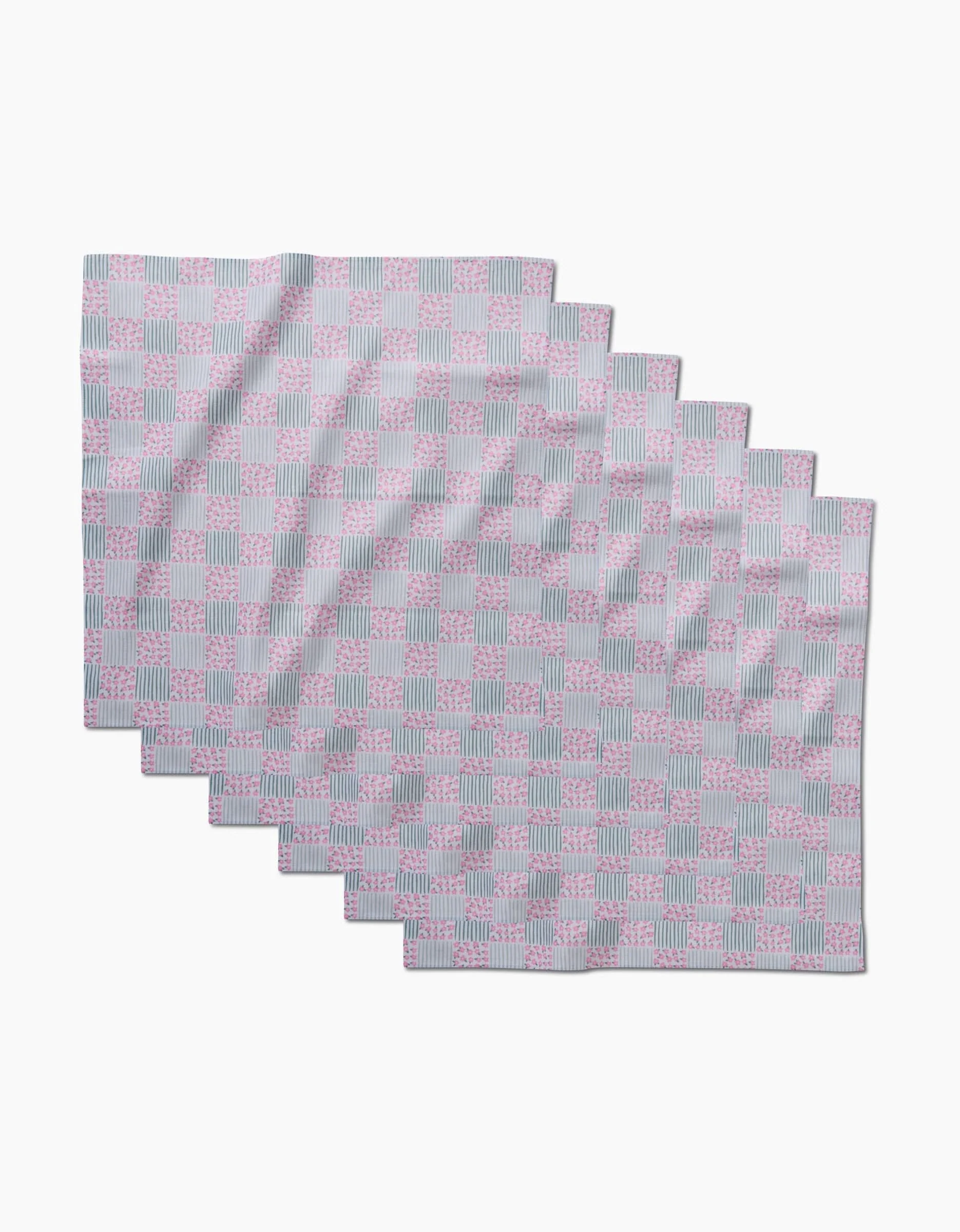 Mini Flowers and Stripes Check - Image 4