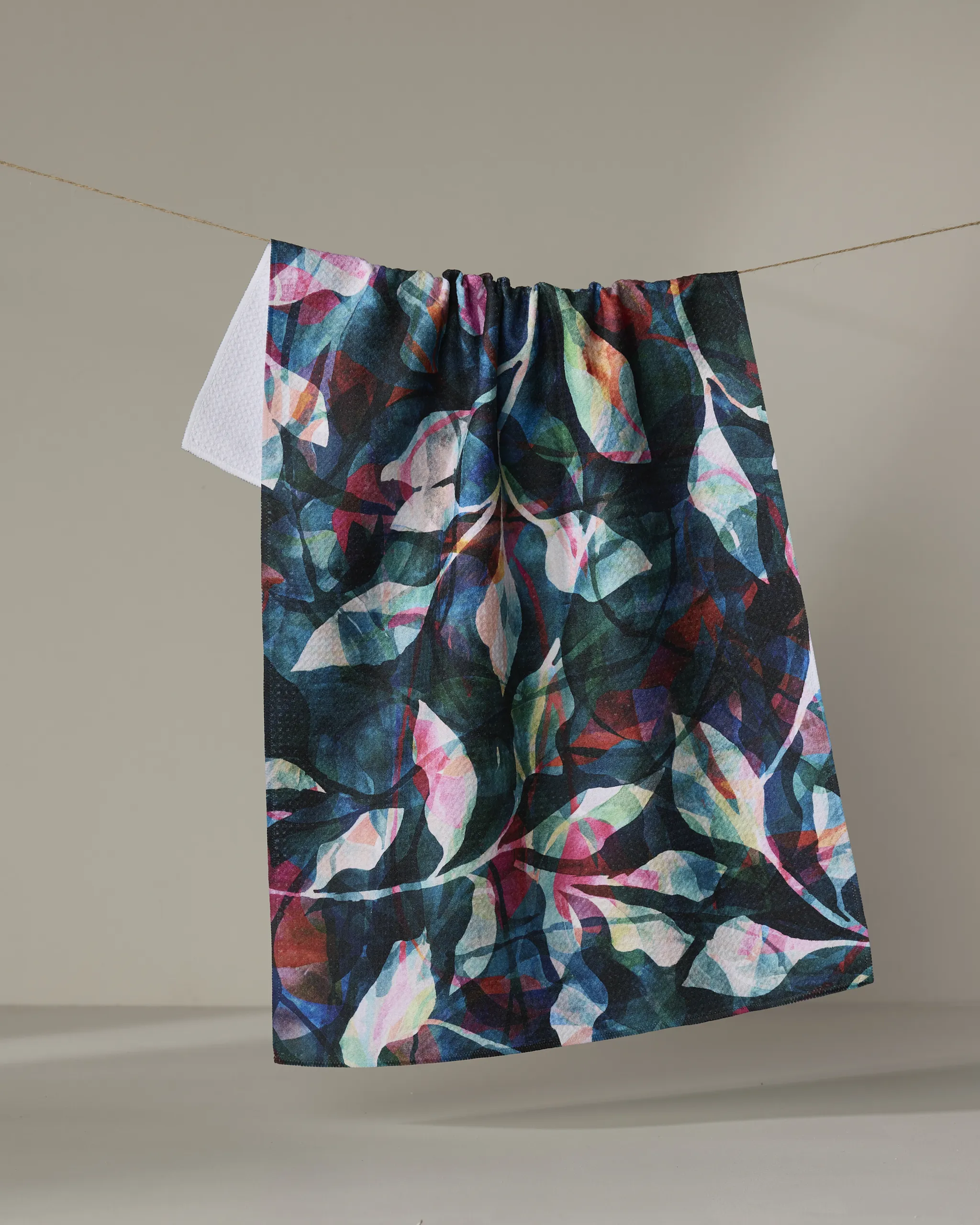 Painted Foliage Teal