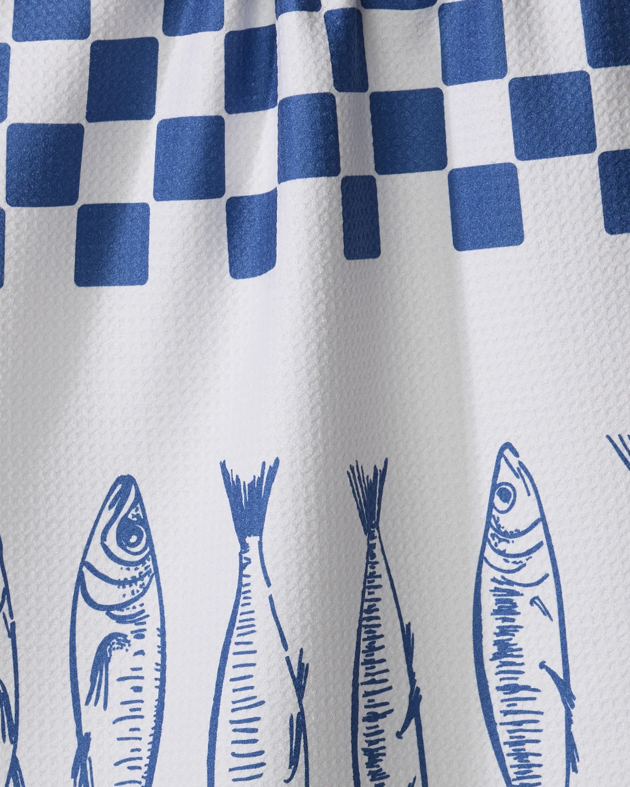Sardine Check Blue - Image 2