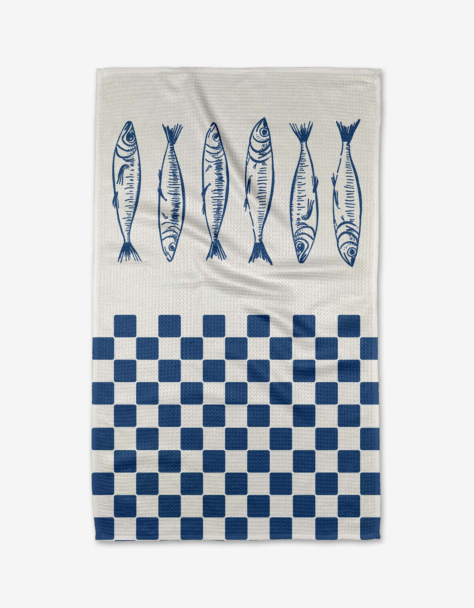Sardine Check Blue - Image 3