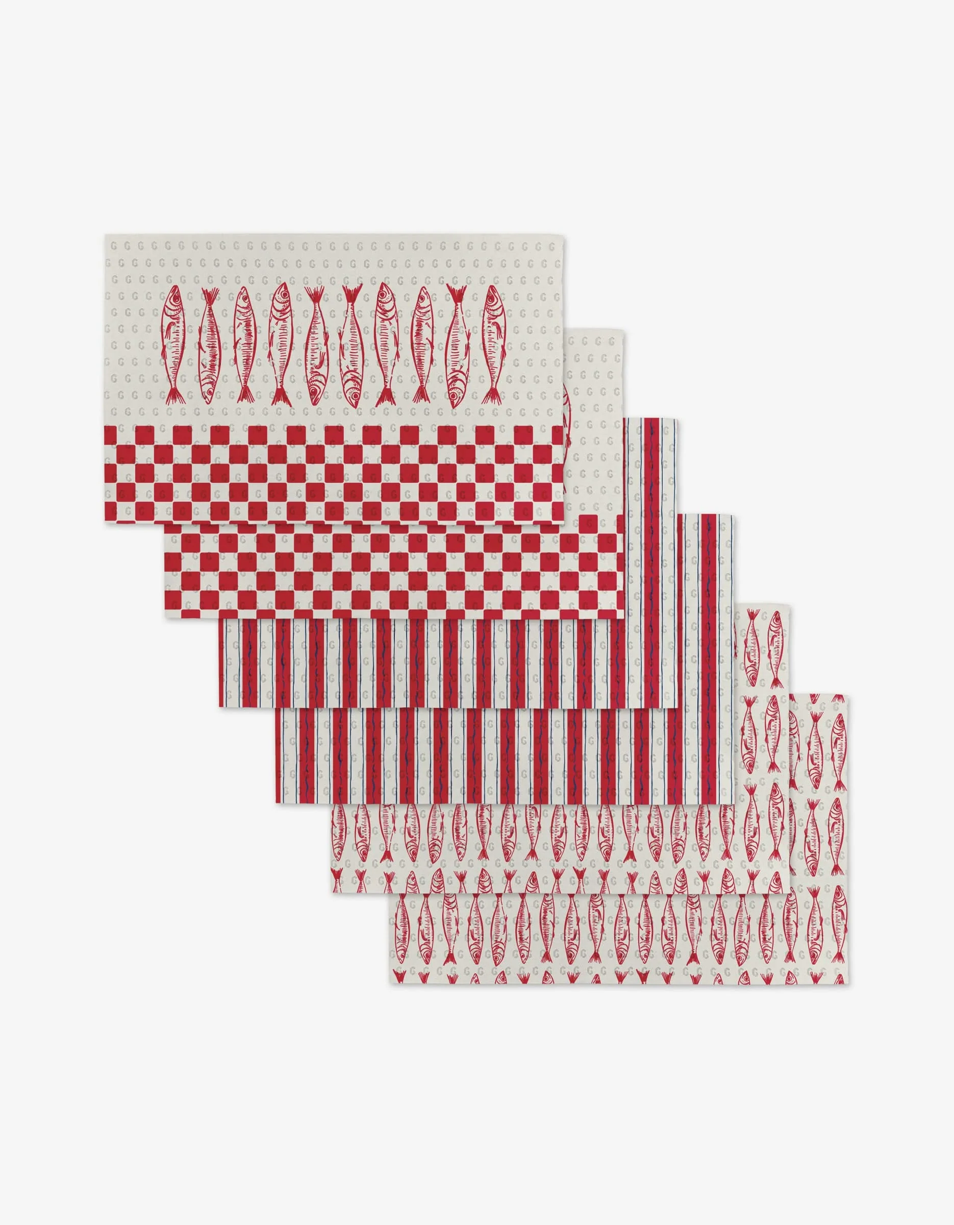 Sardine Check Red - Image 4