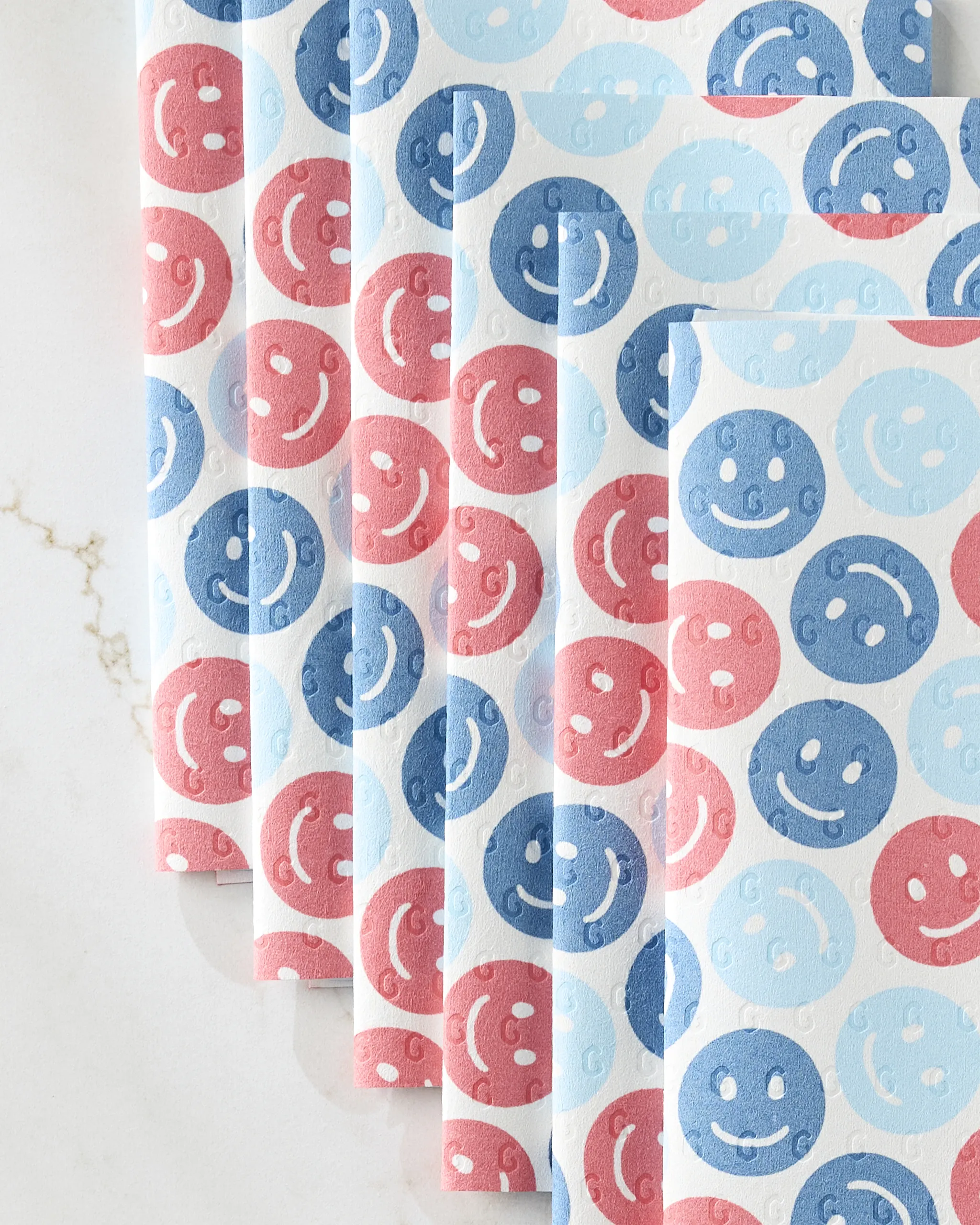 Smiley Face July Blue - Image 2