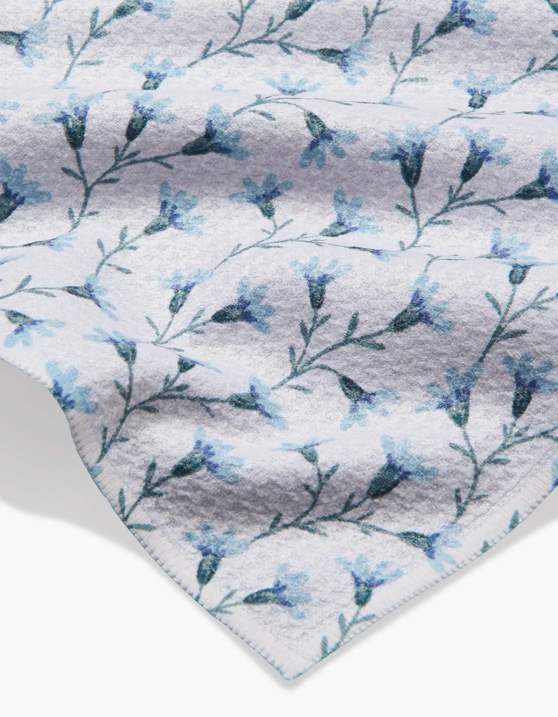 Trailing Flowers in Blue - Image 2