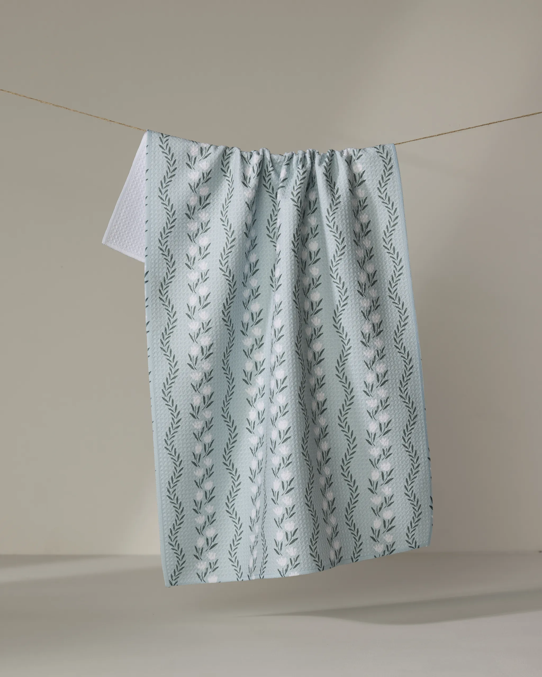 Vintage Floral Stripe