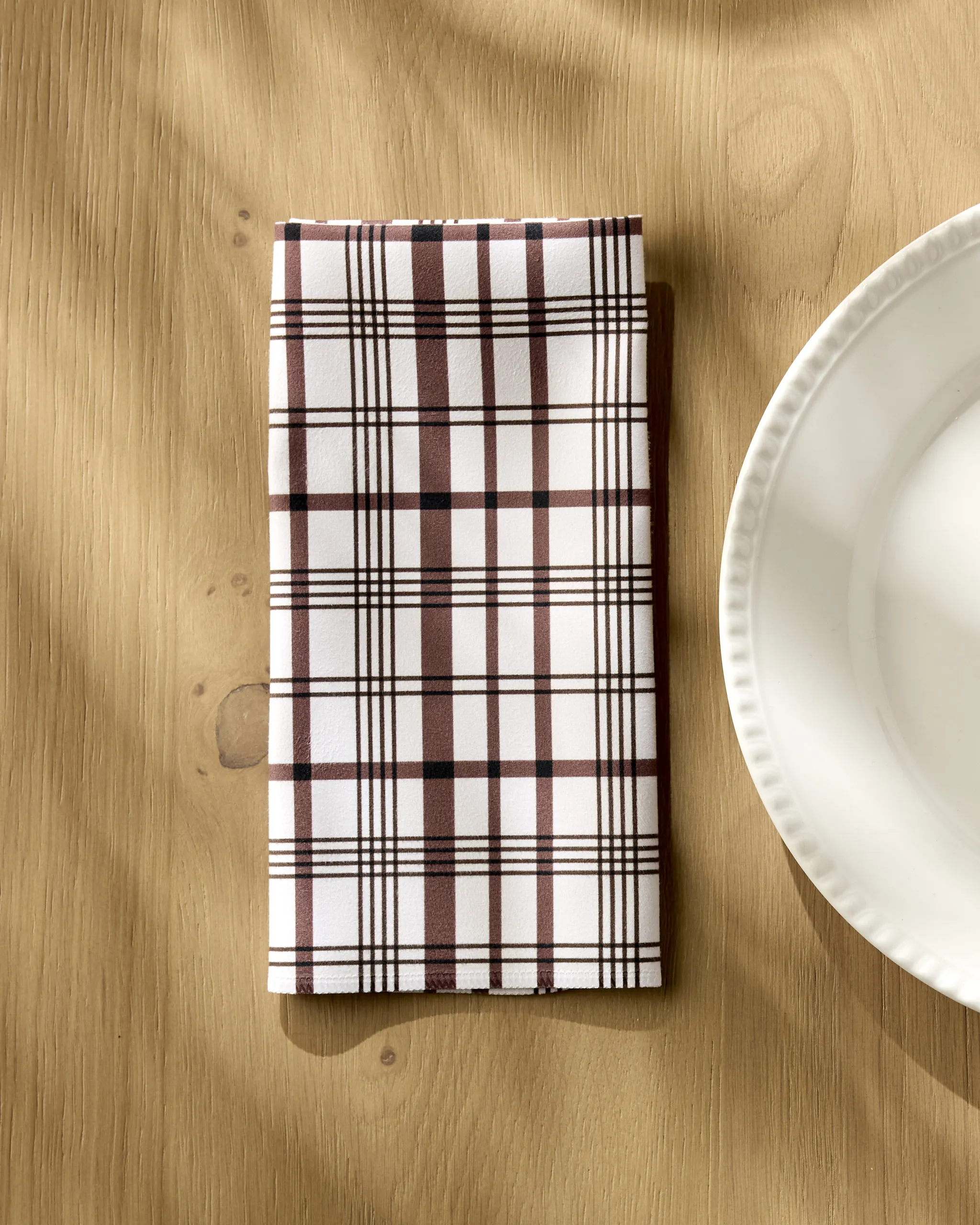 Vintage Plaid Natural - Image 2